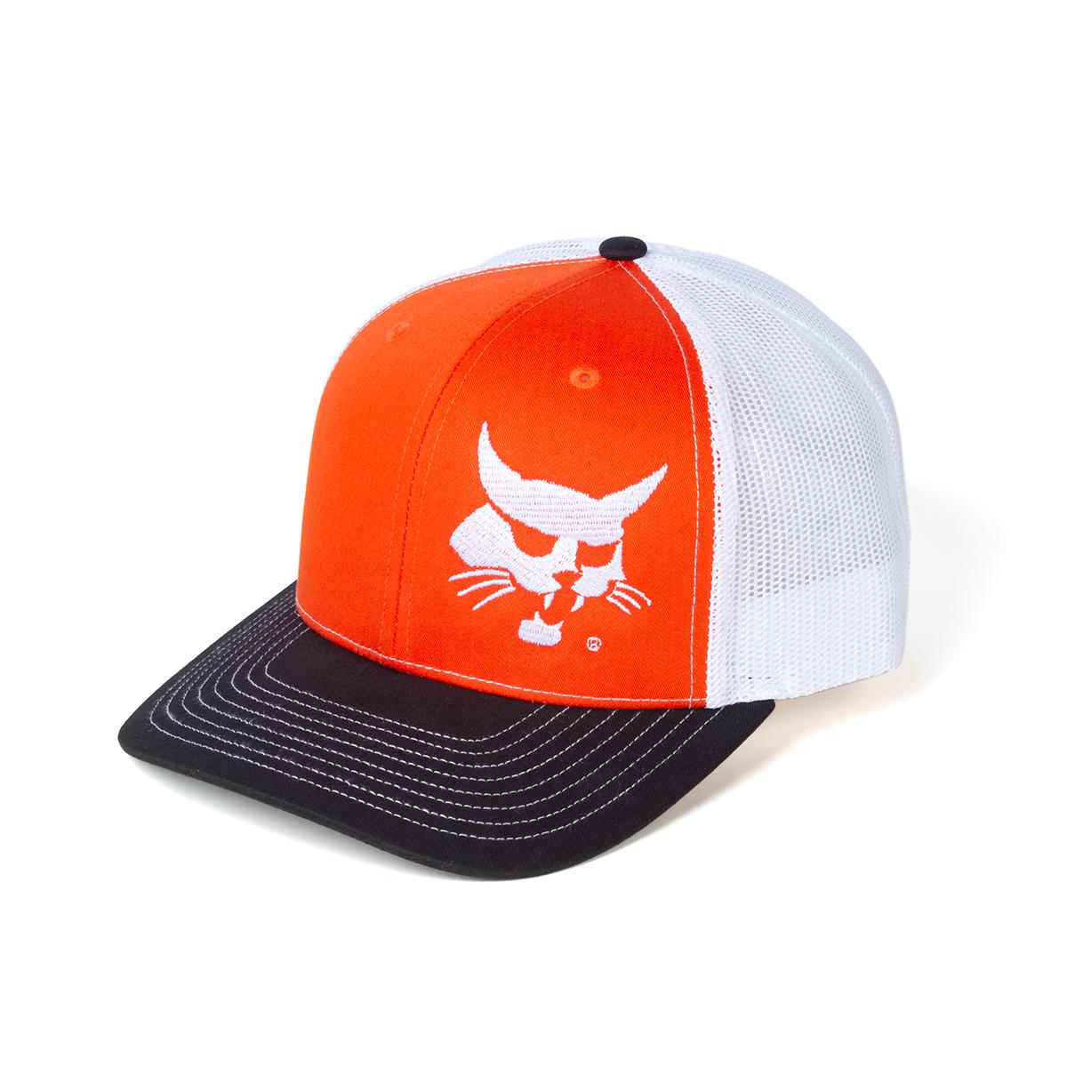 Bobcat - Richardson Snapback Trucker - Orng/White/Blk - XVZ0301